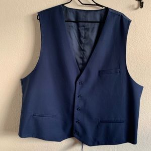 Cobalt Blue Suit Vest